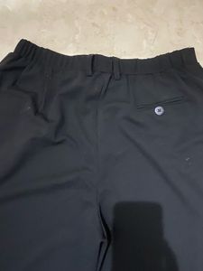 Black Straight Fight Formal Pant