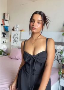 bustier mini dress