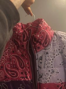 zipper puffer Jacket