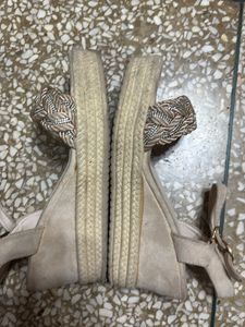 Braided Strap Heeled Sandals