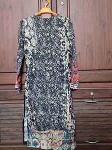 Floral Print Kurta