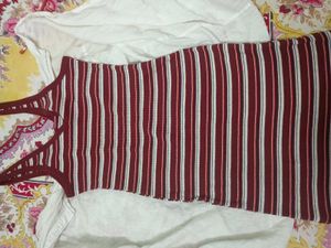 Striped Bodycon Dress