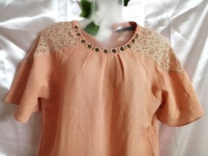 Peach Colour Top