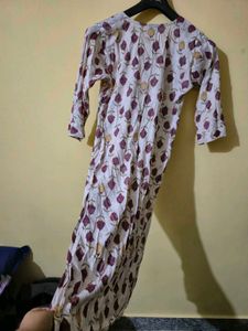 Floral Print Kurta