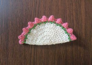Convertible Crochet Coaster Bouquet