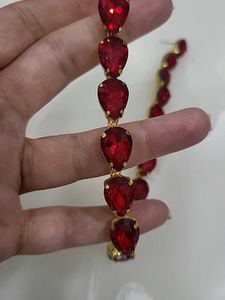 Red Dangle Earrings
