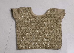 Green &amp; Gold Lehenga choli