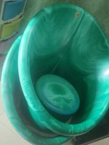 Green Plastic Bucket