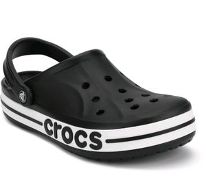 CROCS CLOGS BAYBAND BLACK . TOTALLY NEW CONDITION WITH BILL. NEW  MRP - 3500/- , MY PRICE - 1500/-