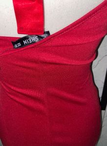 Burgundy Bodycon Dress