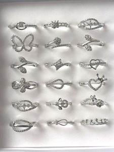 Adjustable Stone Finger Rings