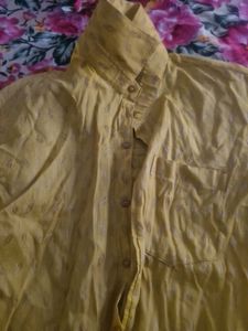 Yellow Patterned Shirt