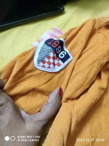 Cord T-shirt For Baby Boy.