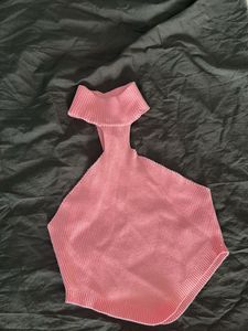 Pink Cutout Top