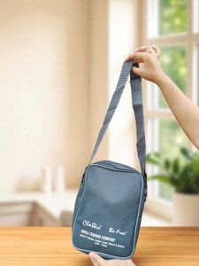 Grey Casual Sling Bag