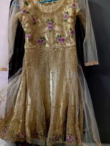 Elegant Embellished Anarkali Dress