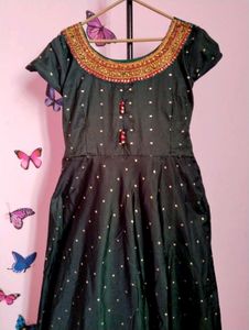 Elegant Green Gown