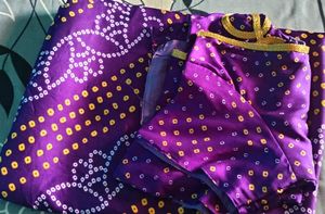 Silk Chiffon Saree