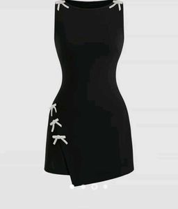Bow Pinafore Dress
