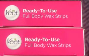 Veet Ready-to-use Full Body Wax Strips - 2 Pack