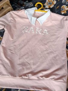Zara Pink Top