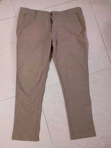 Khaki Formal Pant For Men