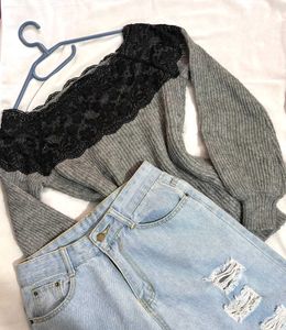 🎁Buy2 Get2 Free Y2k Pinterest Vero Moda Lace E