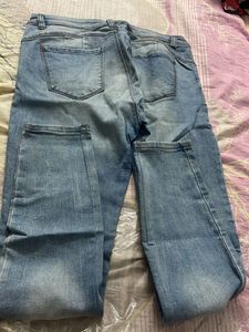 Light Wash Denim Jeans