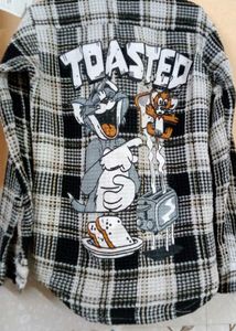 Toasted Tom and Jerry Flannel