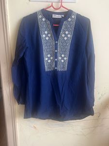 Westside Blue Short Kurta
