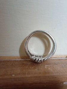 Vintage Silver Snake Wrap Ring