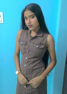 ON SALE🥳 Brown Denim Dress🤎