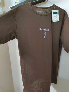 Brown Classical Tee