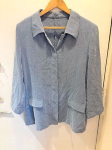 Beautiful Blue Button-Down Imported Shirt