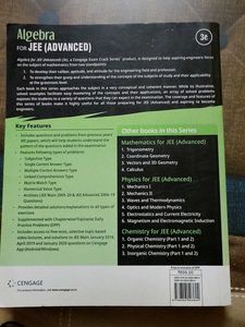 Algebra for JEE (Advanced) by G. Tewani