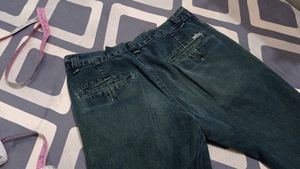 Flying Man Black Pant Waist 32