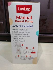 LuvLap Manual Breast Pump