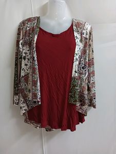 Top With Attached Shrug