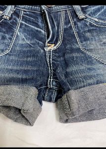 Denim Cut-Off Shorts