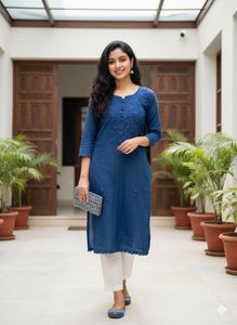 Blue kurta