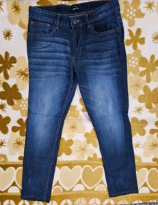 Dark Blue Denim Jeans