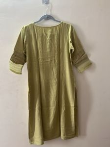 W festive green kurta