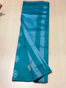 Elegant Teal Saree