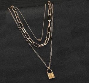 3 Layer Golden Neck Chain