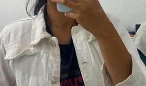 White Denim Jacket