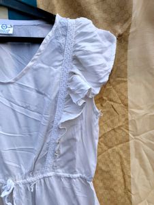 White Korean Dress