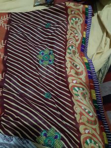 Beautiful Saree Brown