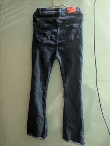 Flared Denim Jeans 👖✨