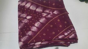 ELegant Saree With Blouse Piece  &amp;paticot(Chaniya