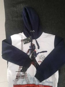 Boy's Graphic Print Hoodie - Brand nee